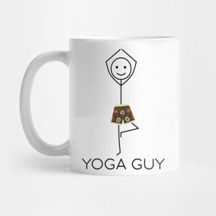 Funny Men Yoga Mug